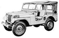 Truck Utility 1/4 Ton 4x4 M38A1